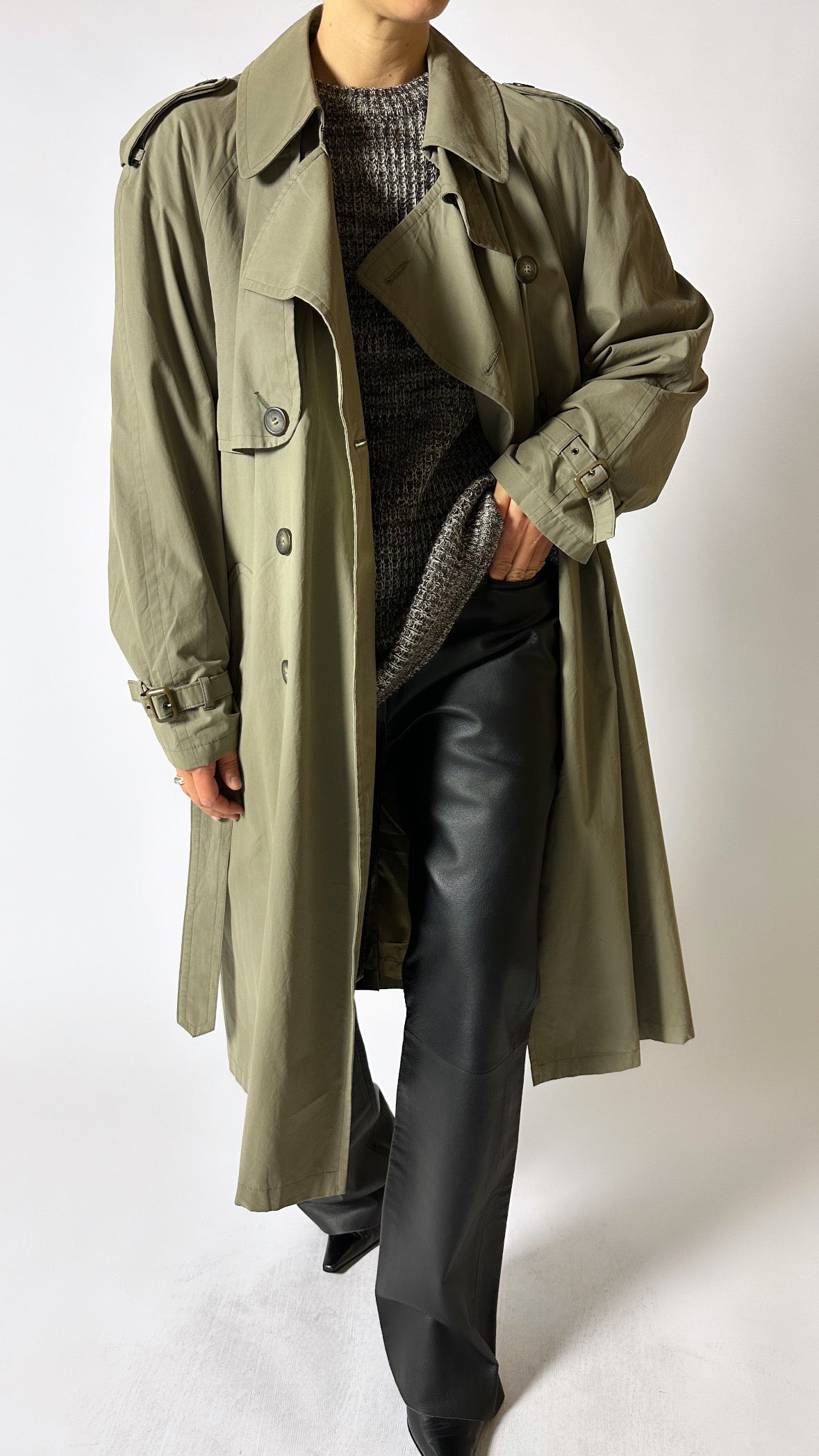 Classic trench coat | Green