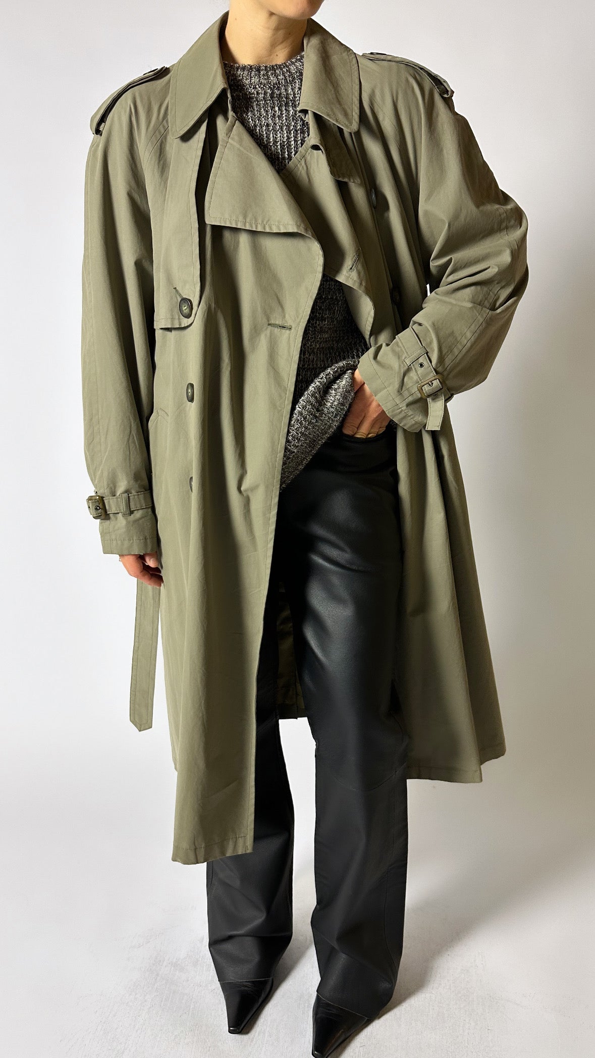 Classic trench coat | Green