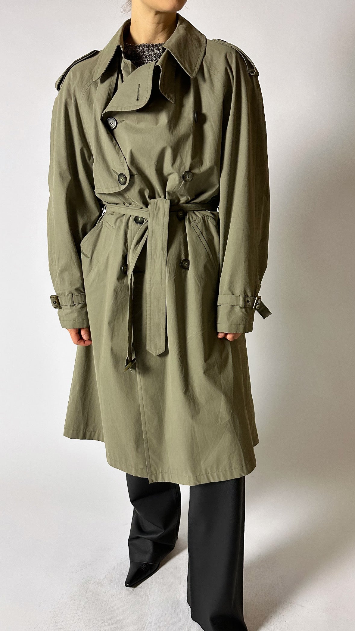 Classic trench coat | Green