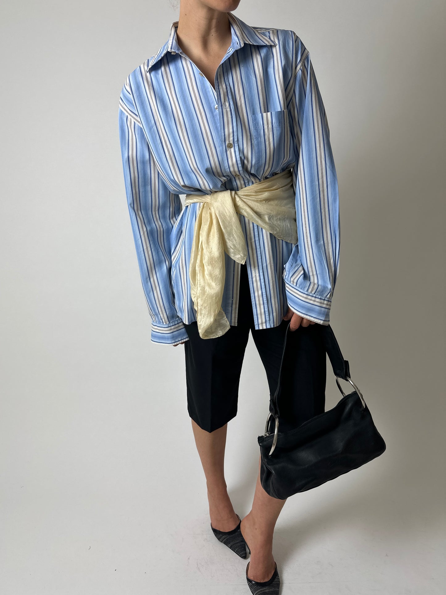 Striped shirt | Blue / White