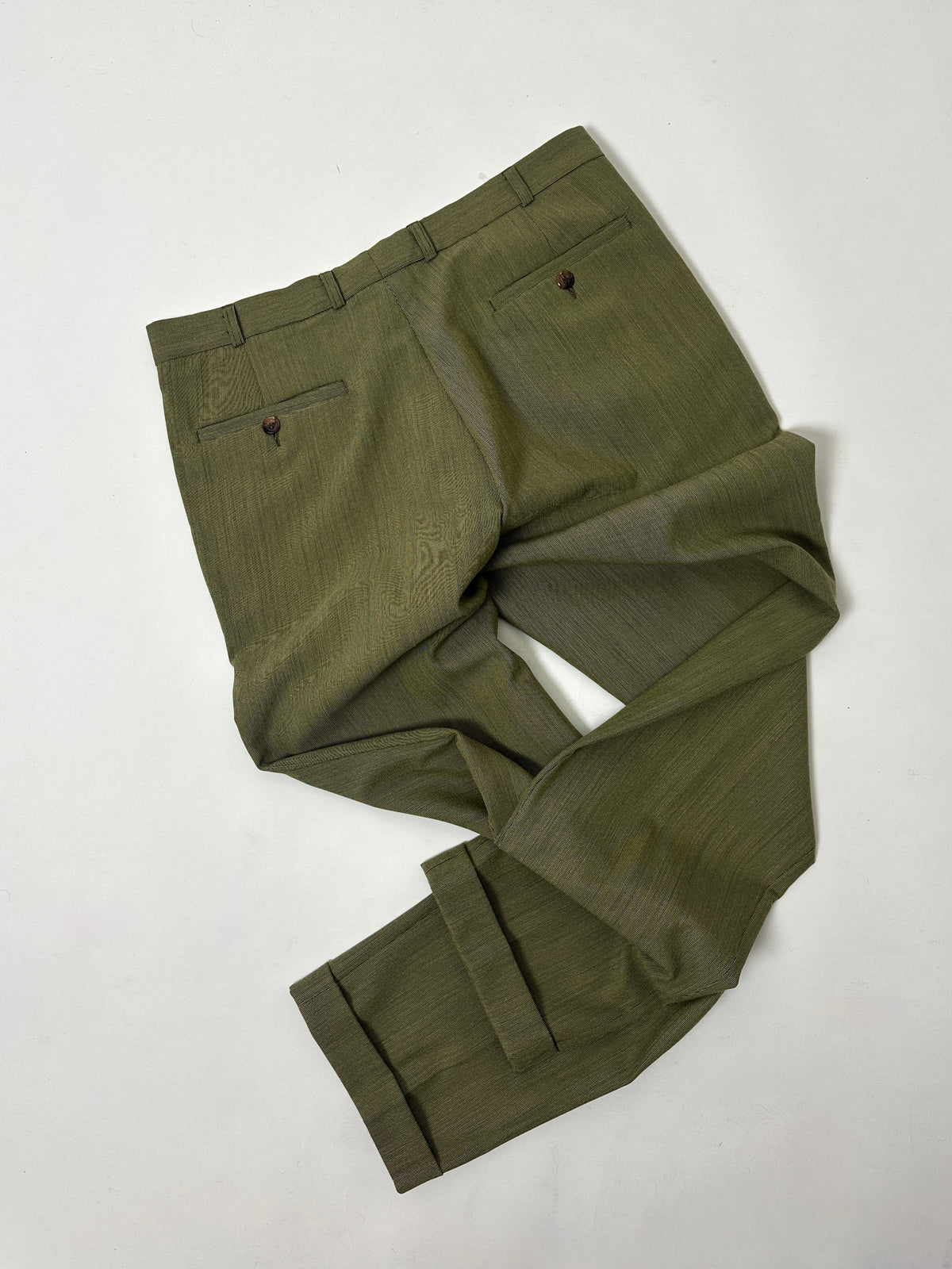 Tailored trousers | Olive green