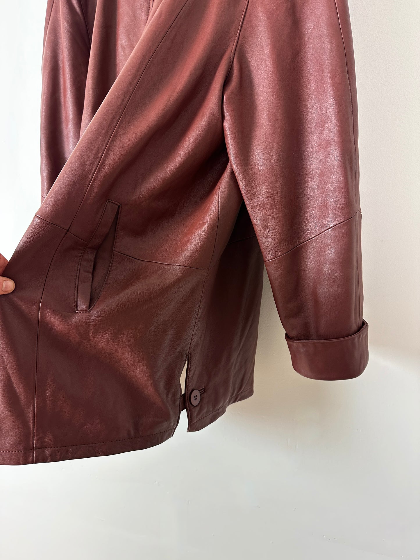 Leather jacket | Brick