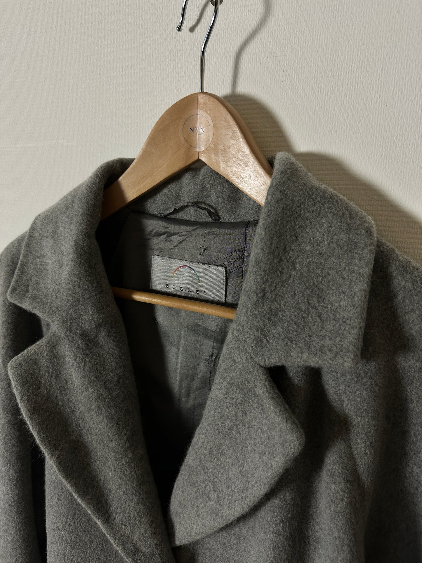 Long wool coat | Grey