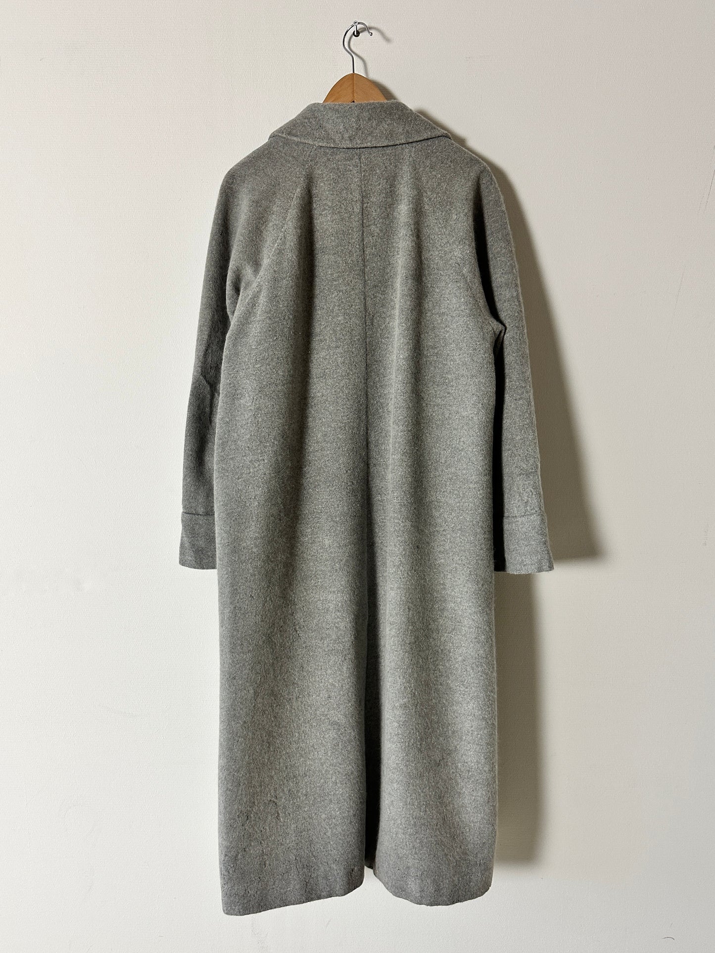 Long wool coat | Grey