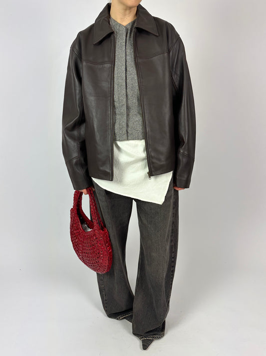 The Leather Jacket - handmade