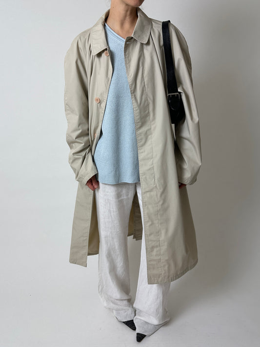 V-neck sweater | Light blue