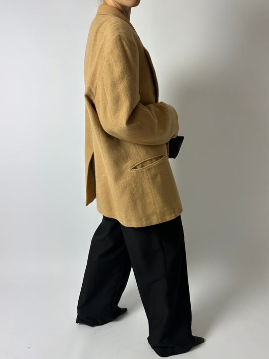 Oversized blazer | Camel