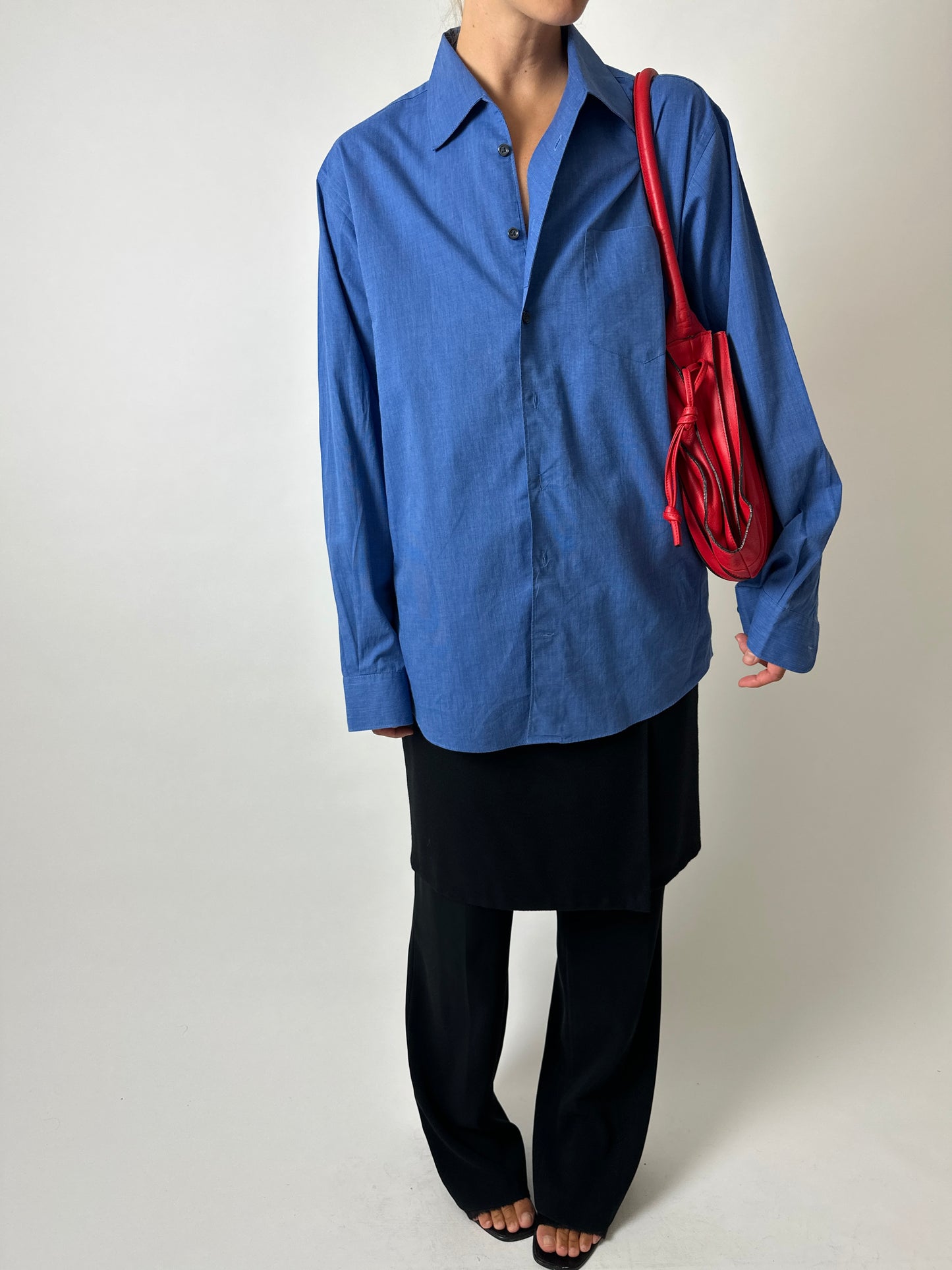Relaxed shirt | Blue