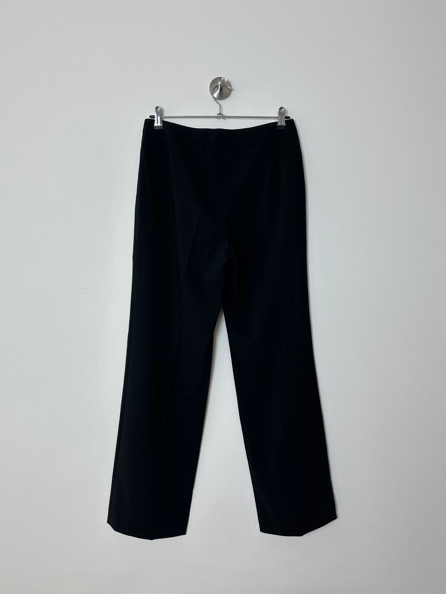 Straight leg pantalon | Black