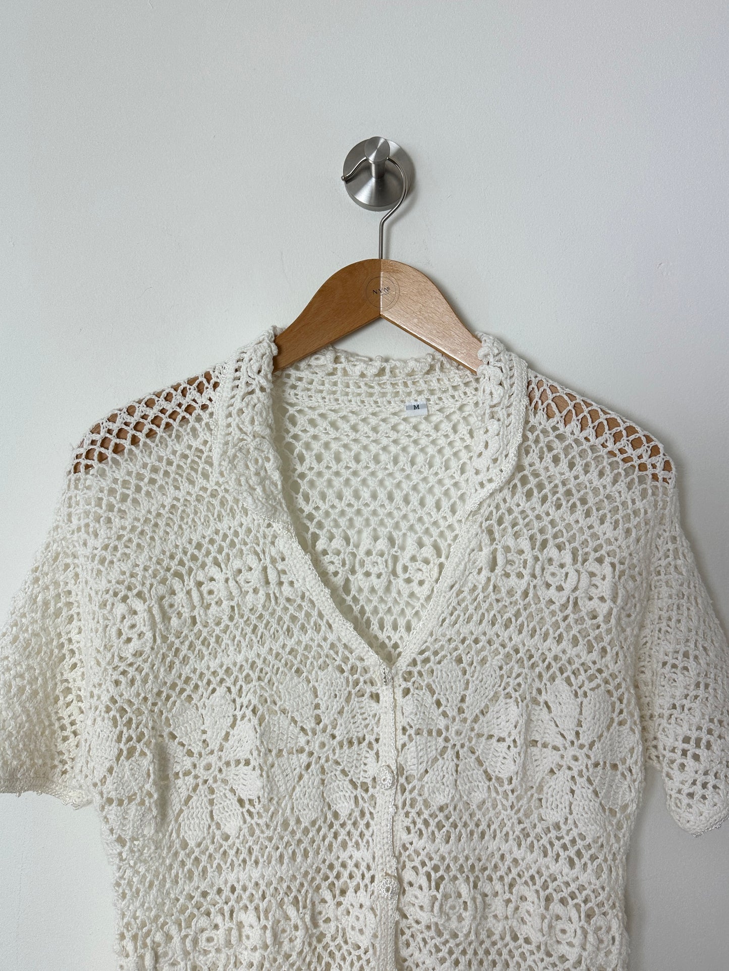 Crochet blouse | Off white