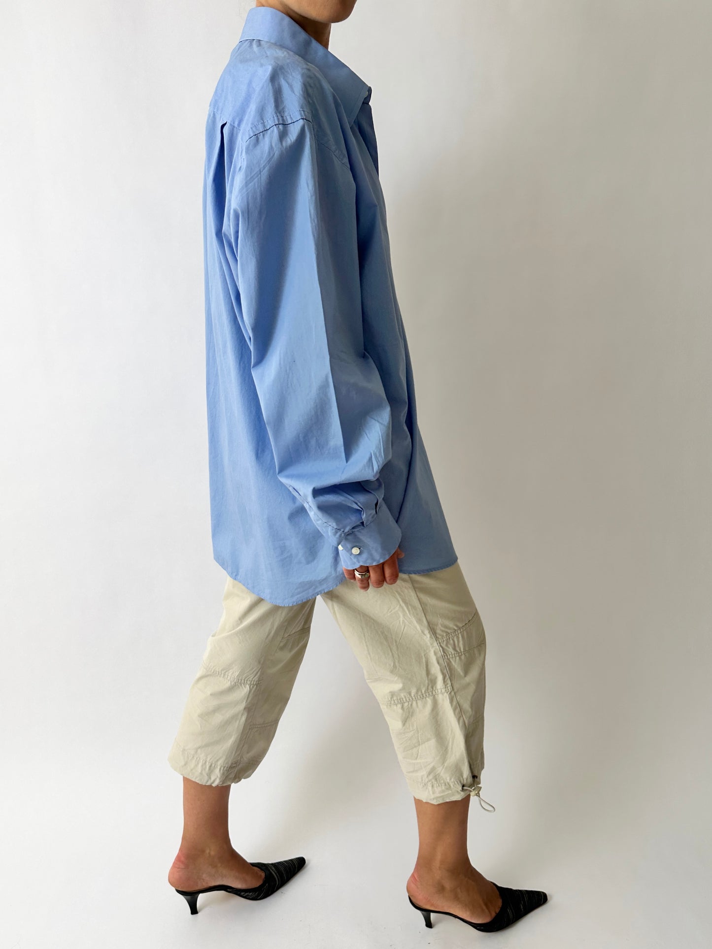 Oversized shirt | Light blue