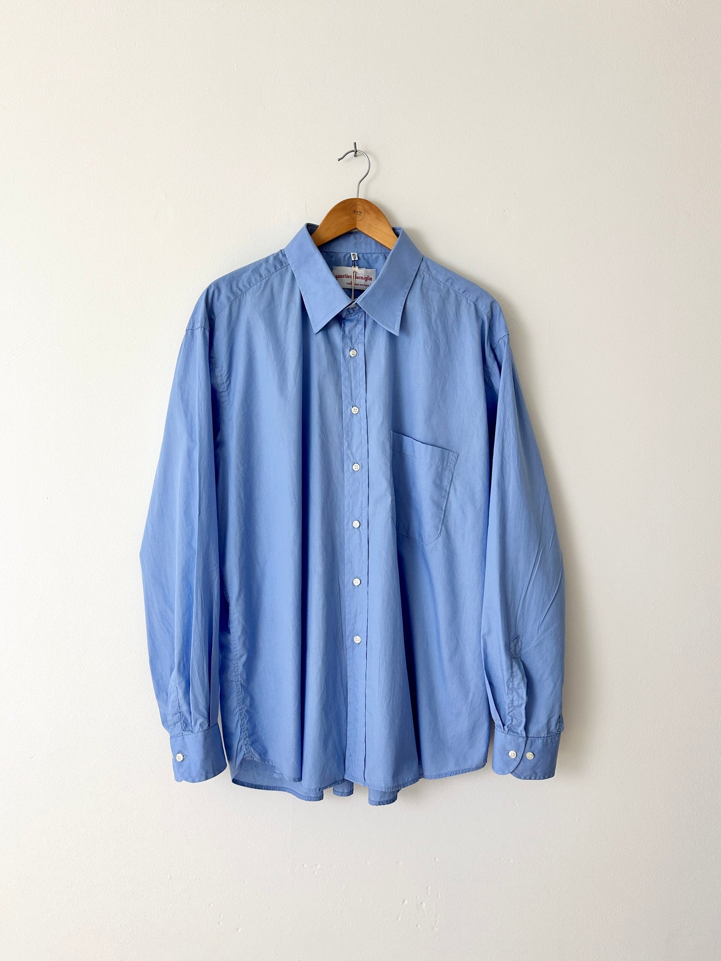 Oversized shirt | Light blue