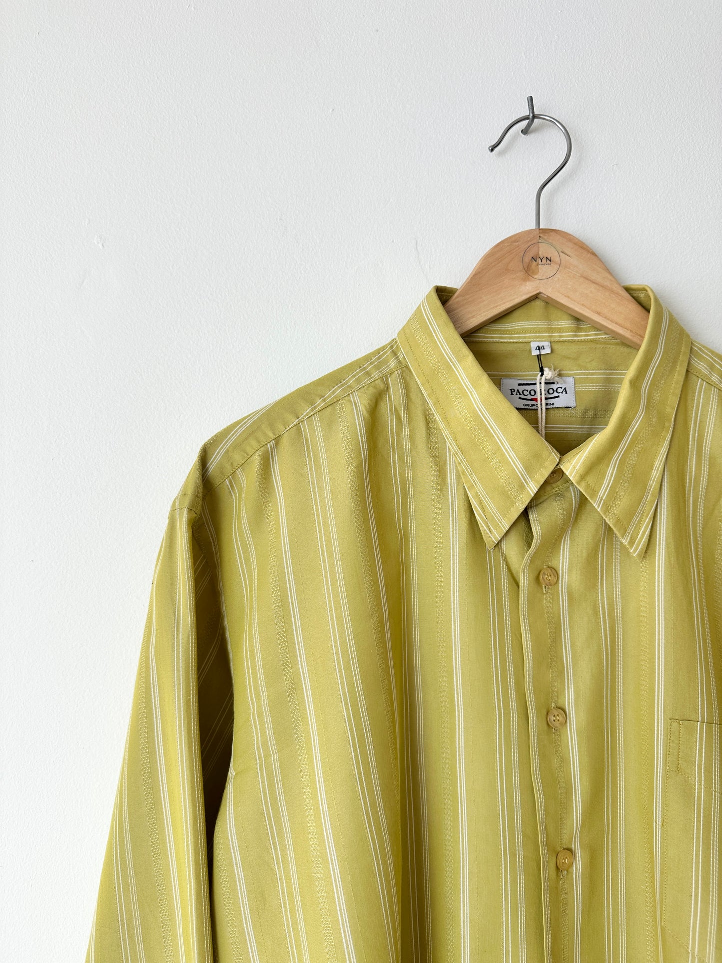 Striped shirt | Citrus / White