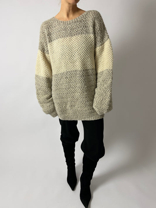 Oversized chunky sweater | Melee