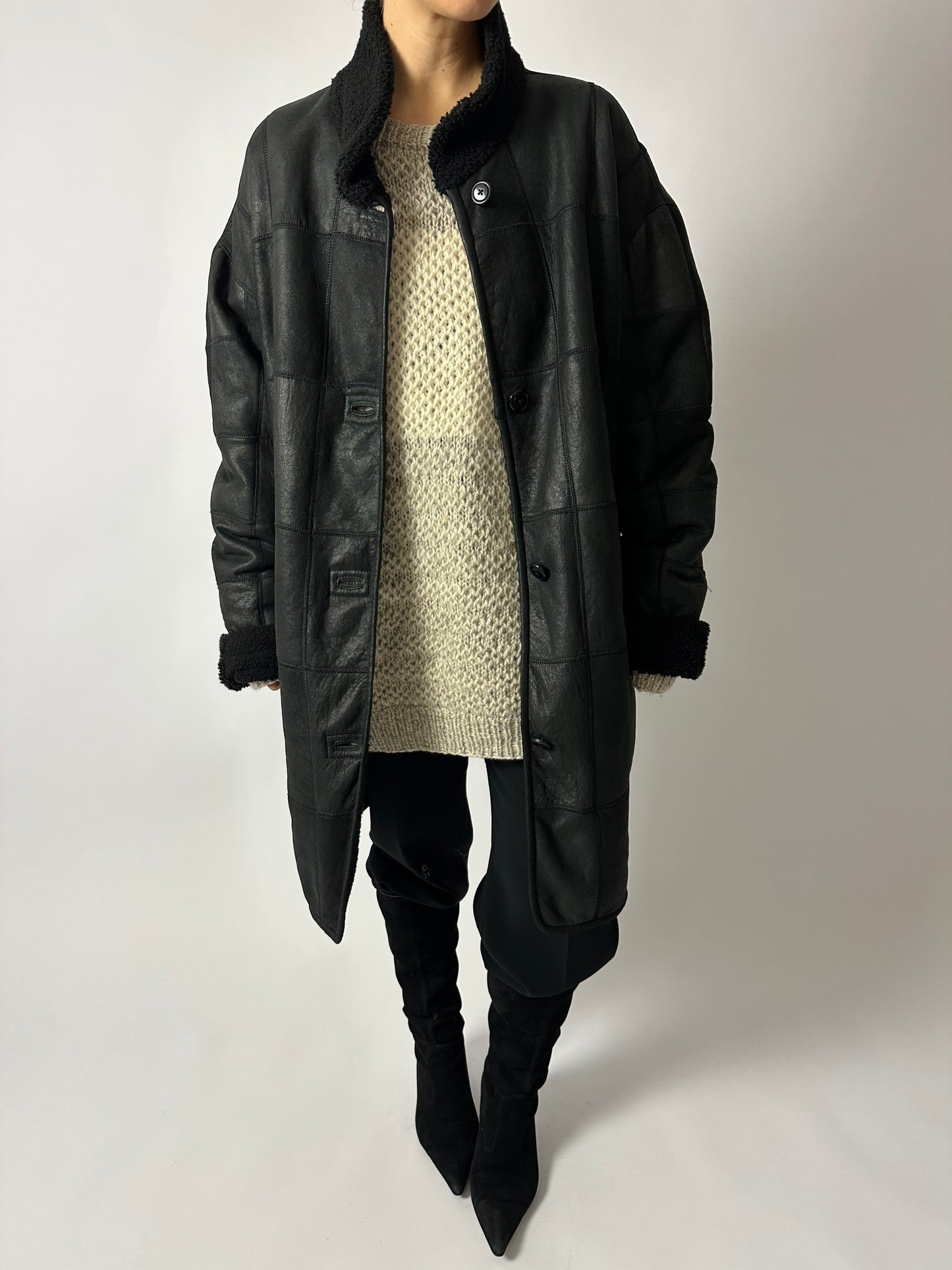 Oversized chunky sweater | Melee