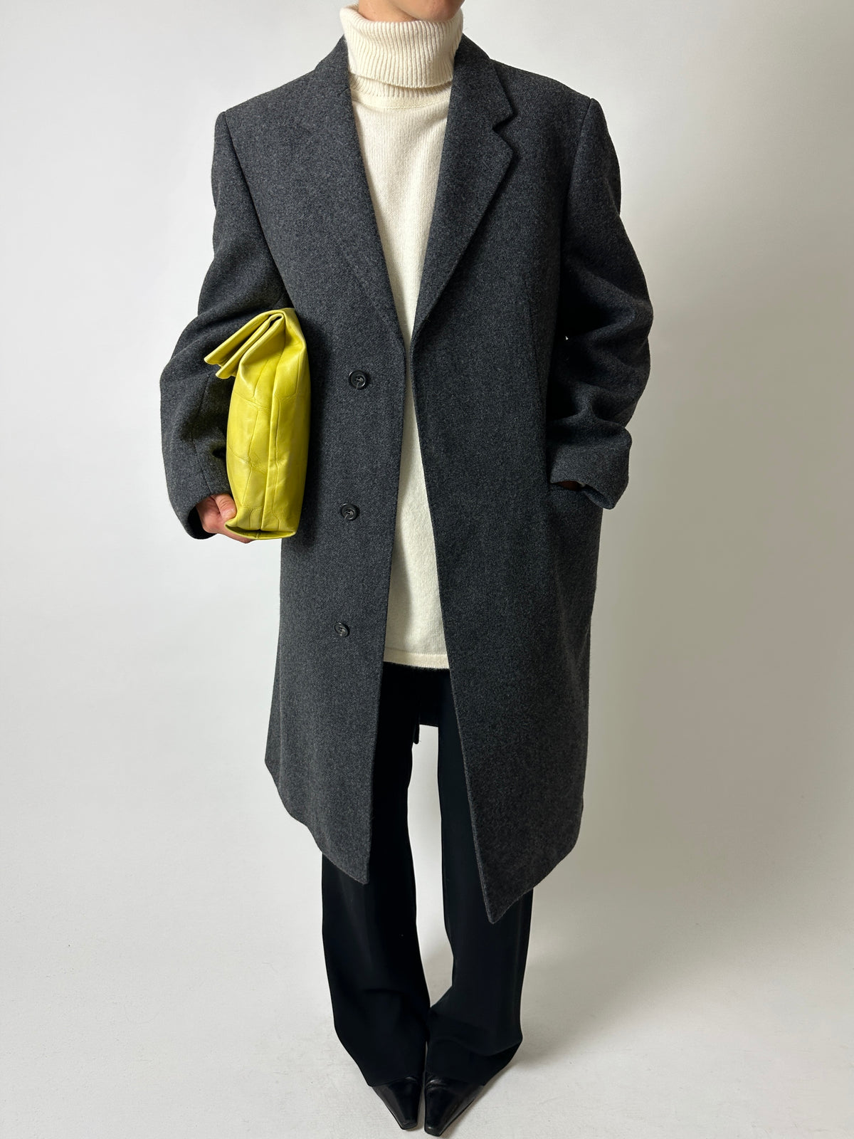Long wool sweater | Off-white