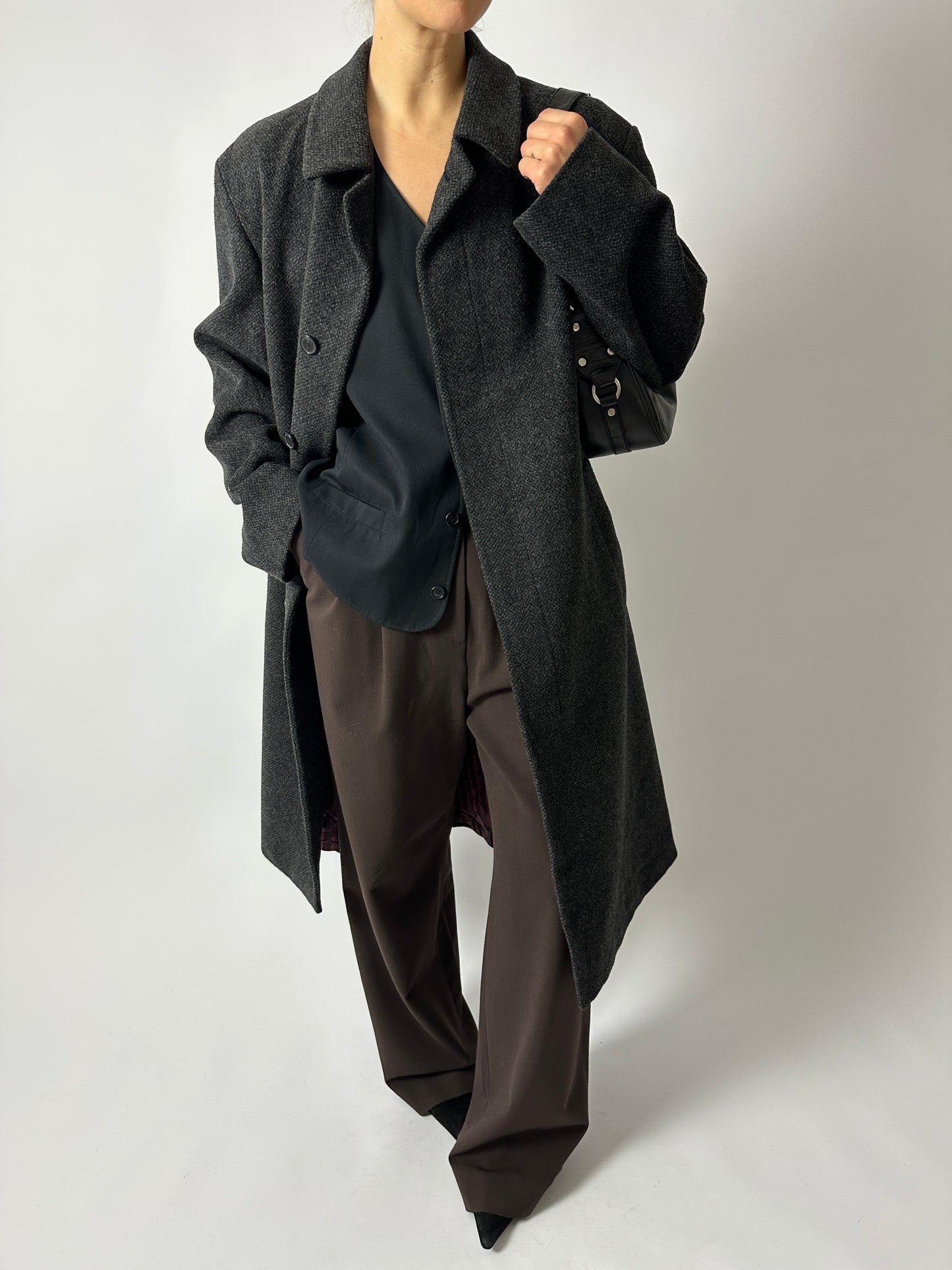 Relaxed vest | Black