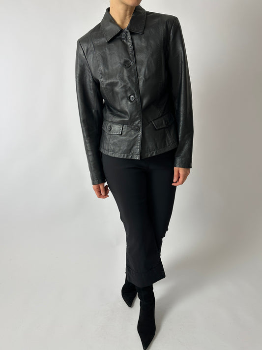 Capri trousers | Black