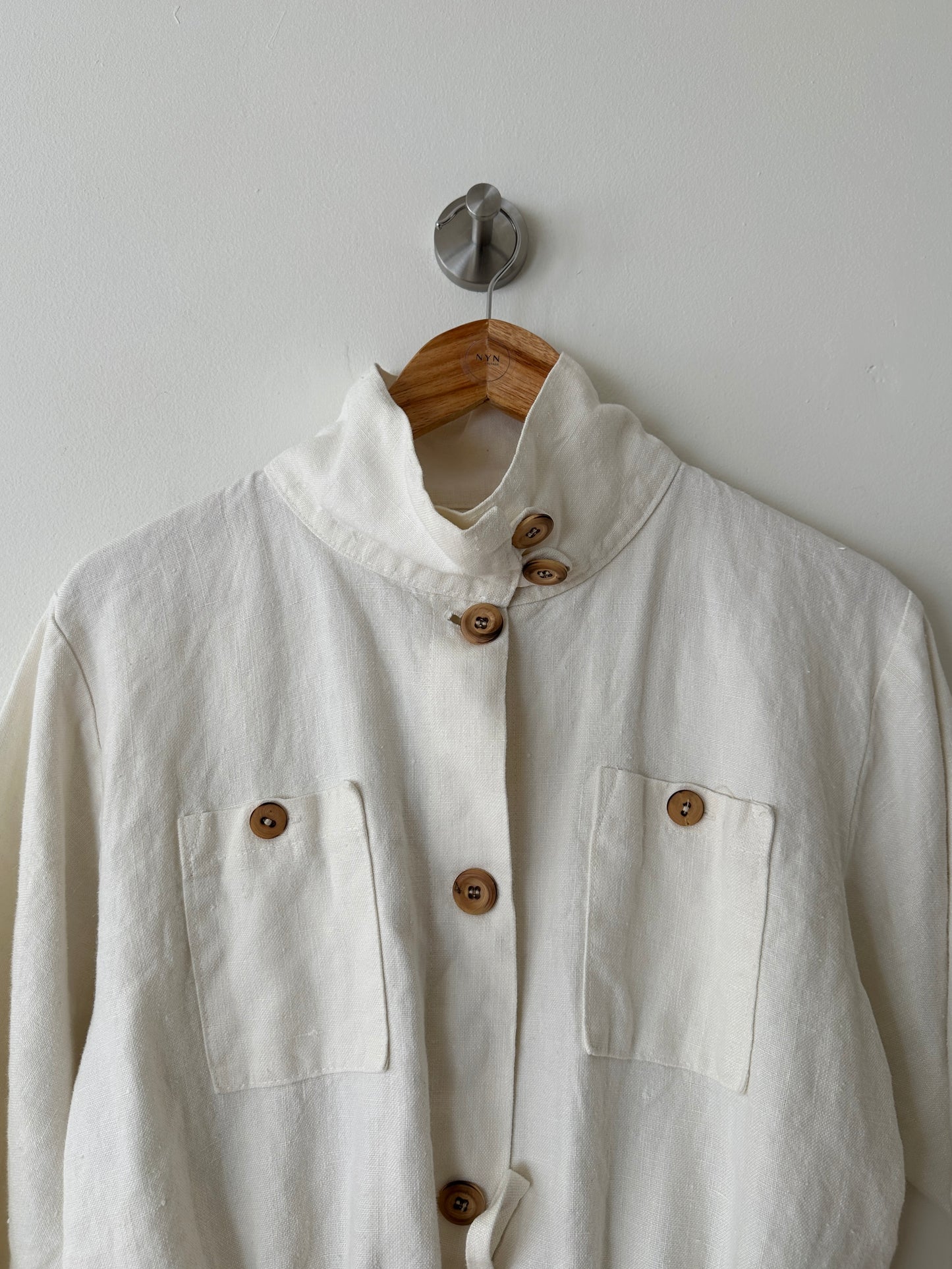 Linen jacket | Off white