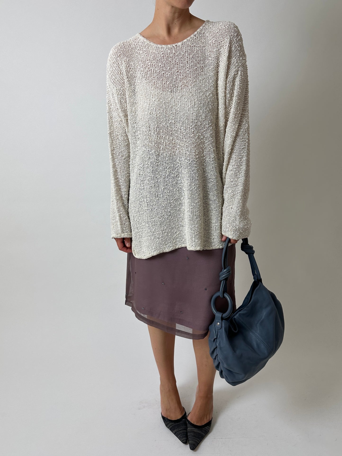 Knitted sweater | Off white