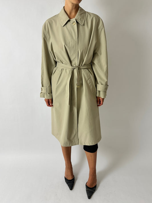 Light weight trench coat | Soft beige