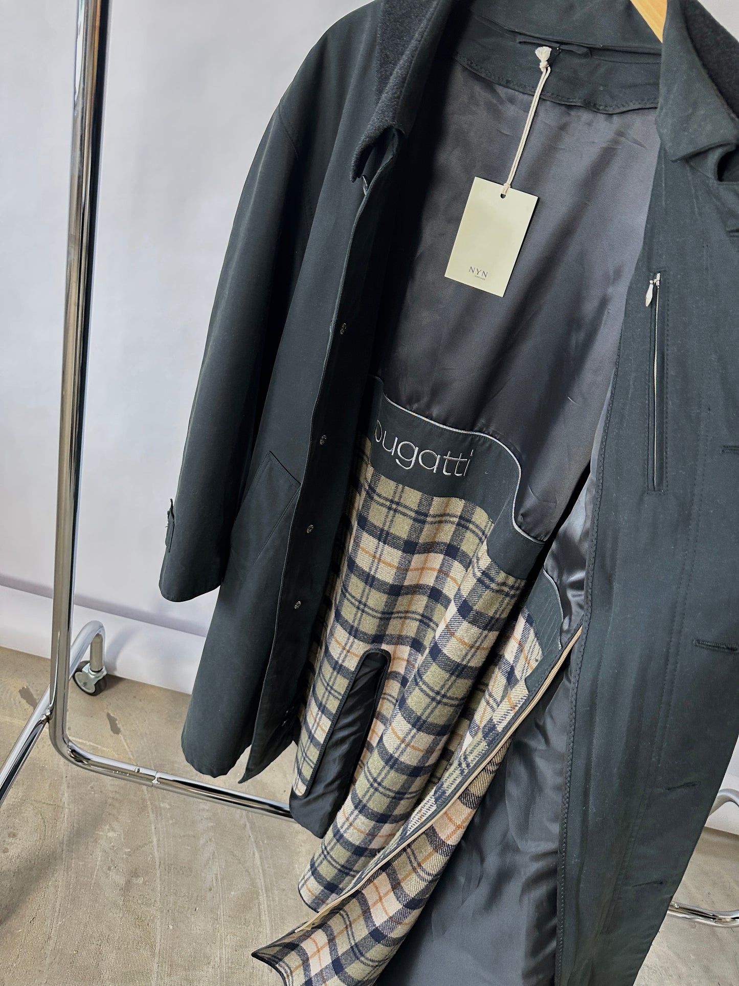 Oversized Mac coat | Forest green
