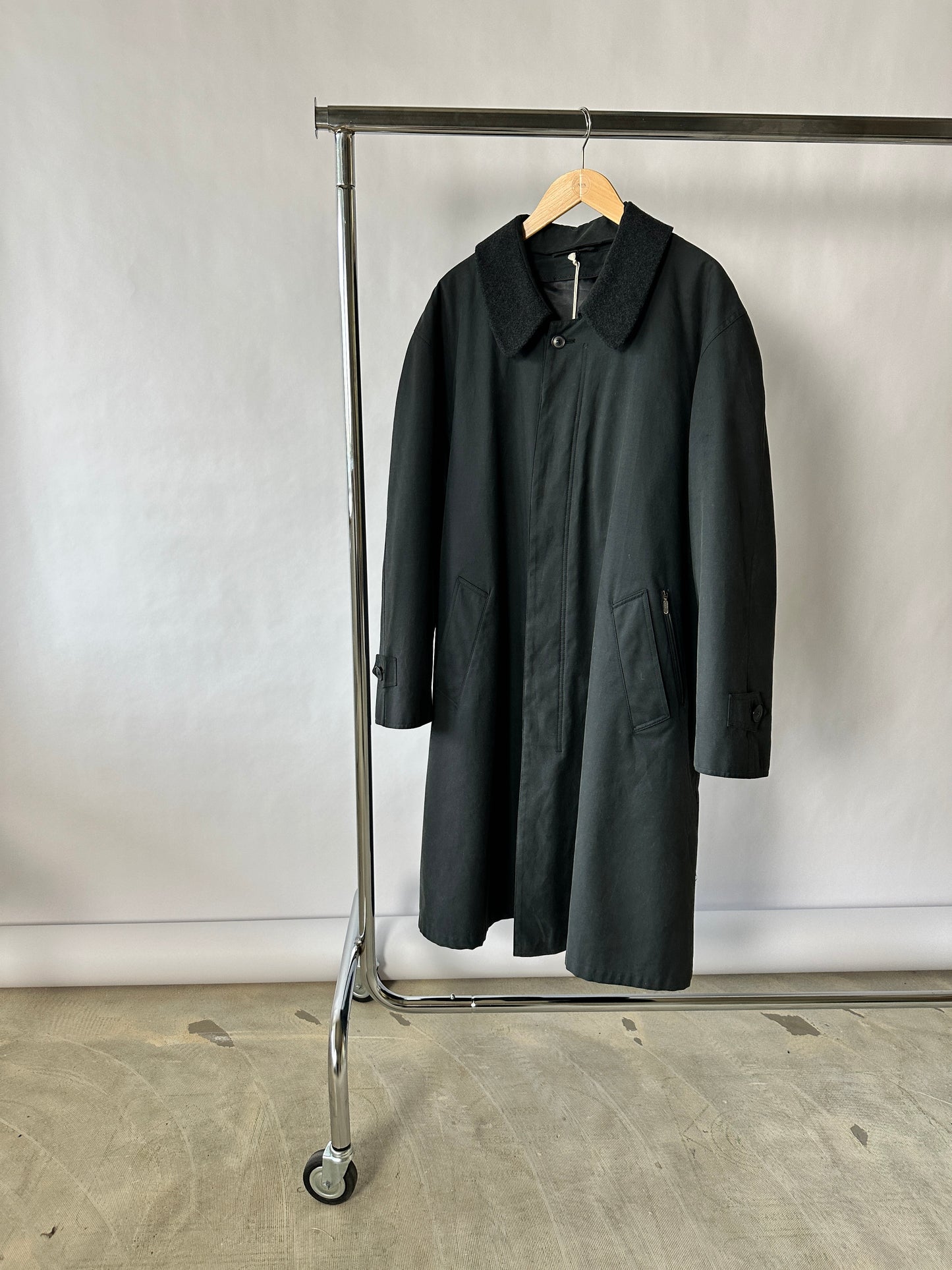 Oversized Mac coat | Forest green