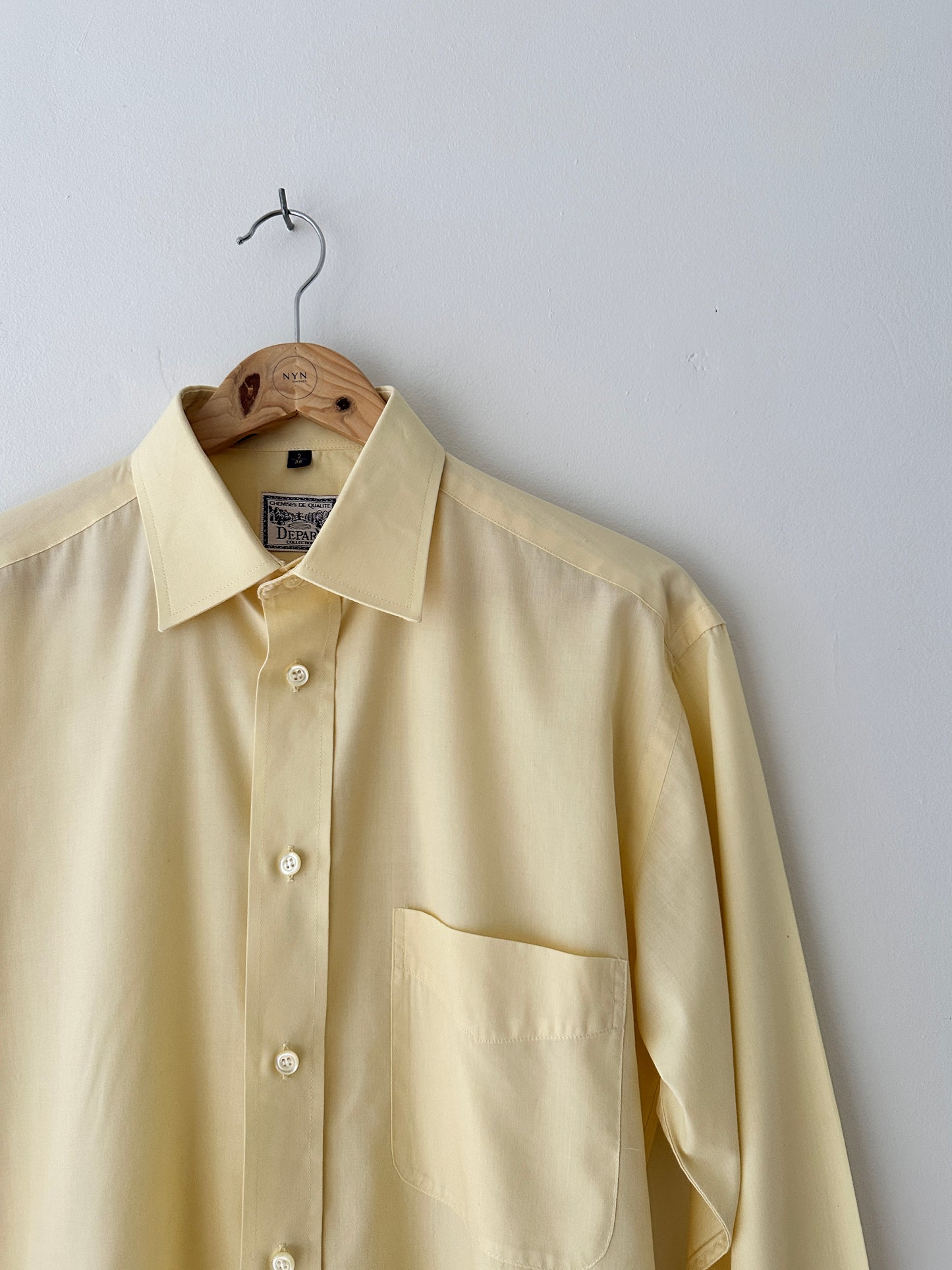 Classic shirt | Soft yellow