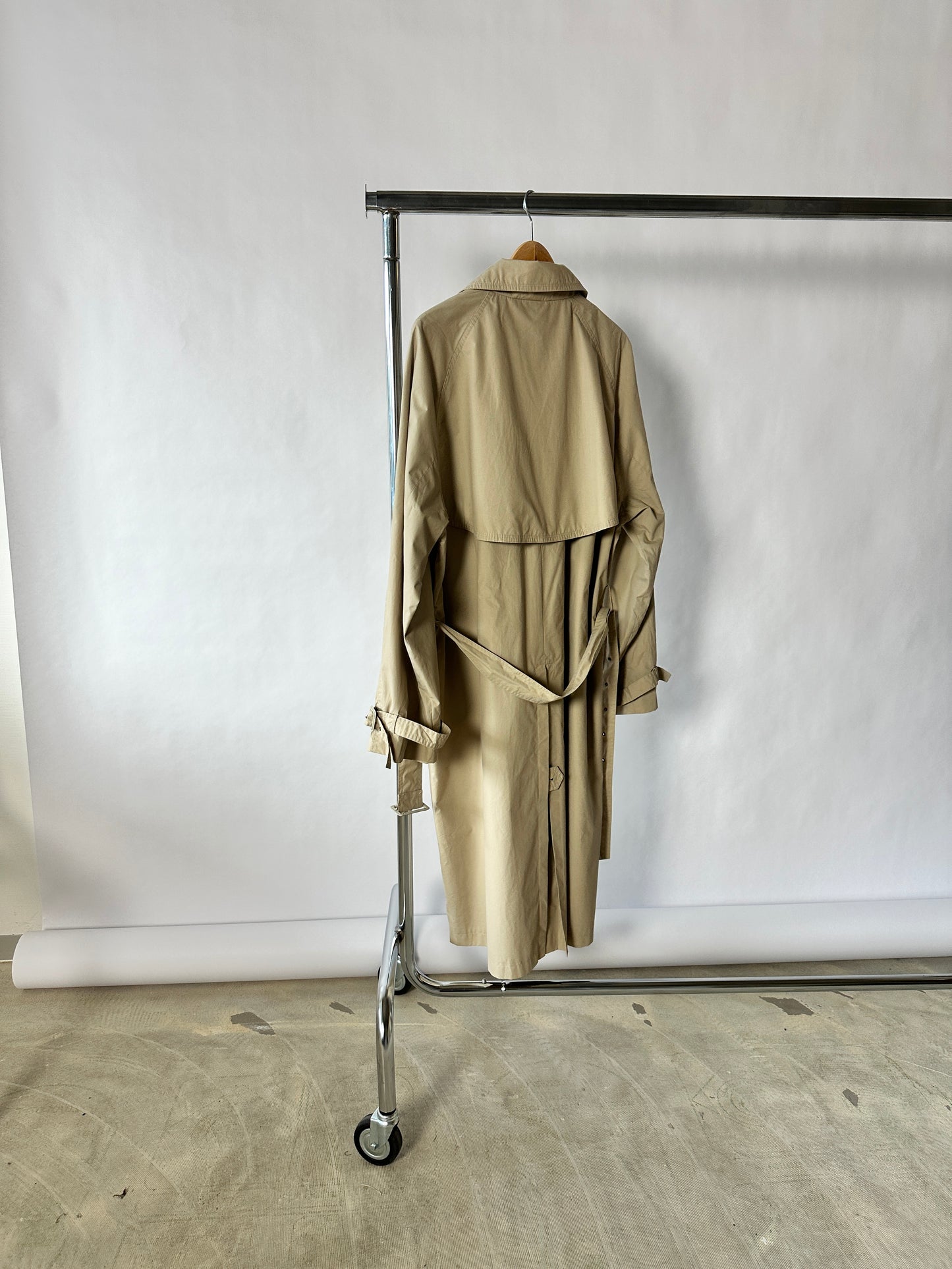 Long trench coat | Sand beige