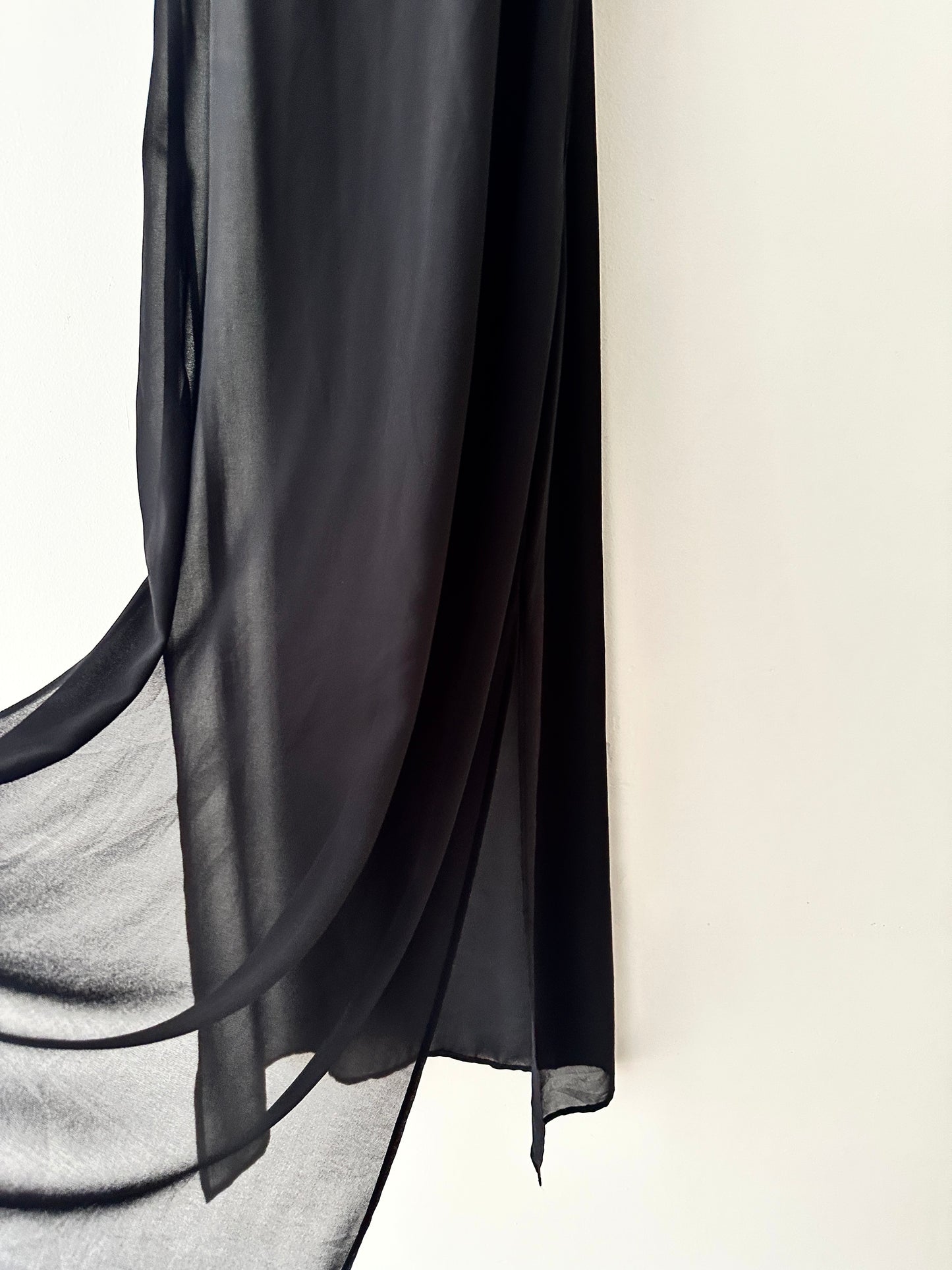 Sheer dress | Black