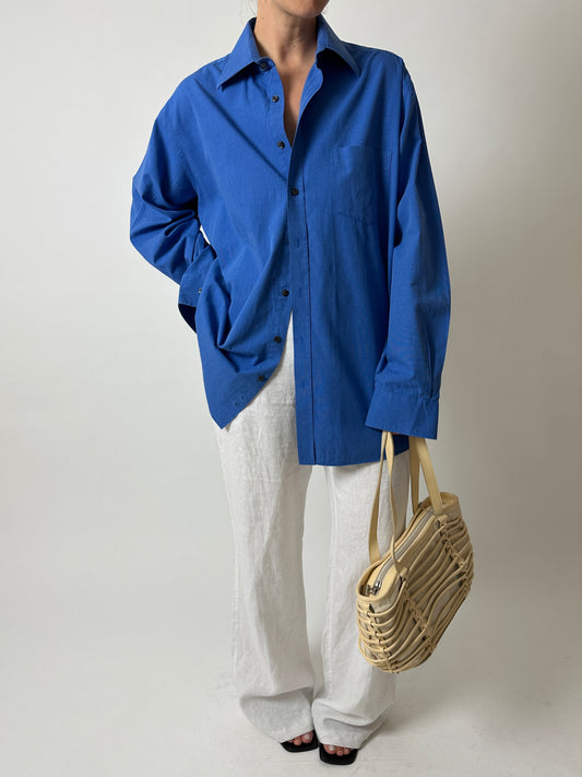 Relaxed shirt | Blue