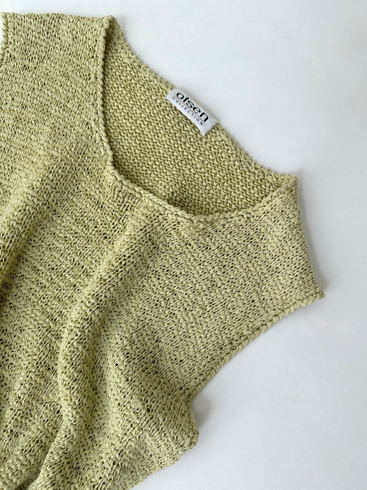 Knitted top | Soft Lime