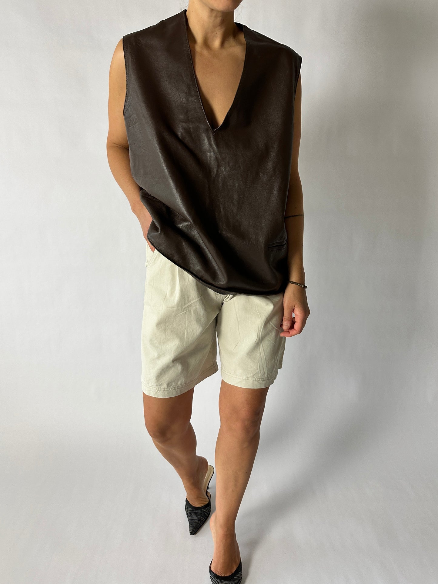 Cotton shorts | Soft ecru