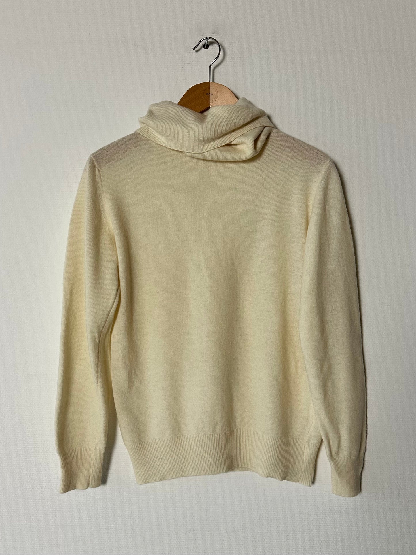 Turtleneck wool | Ivory