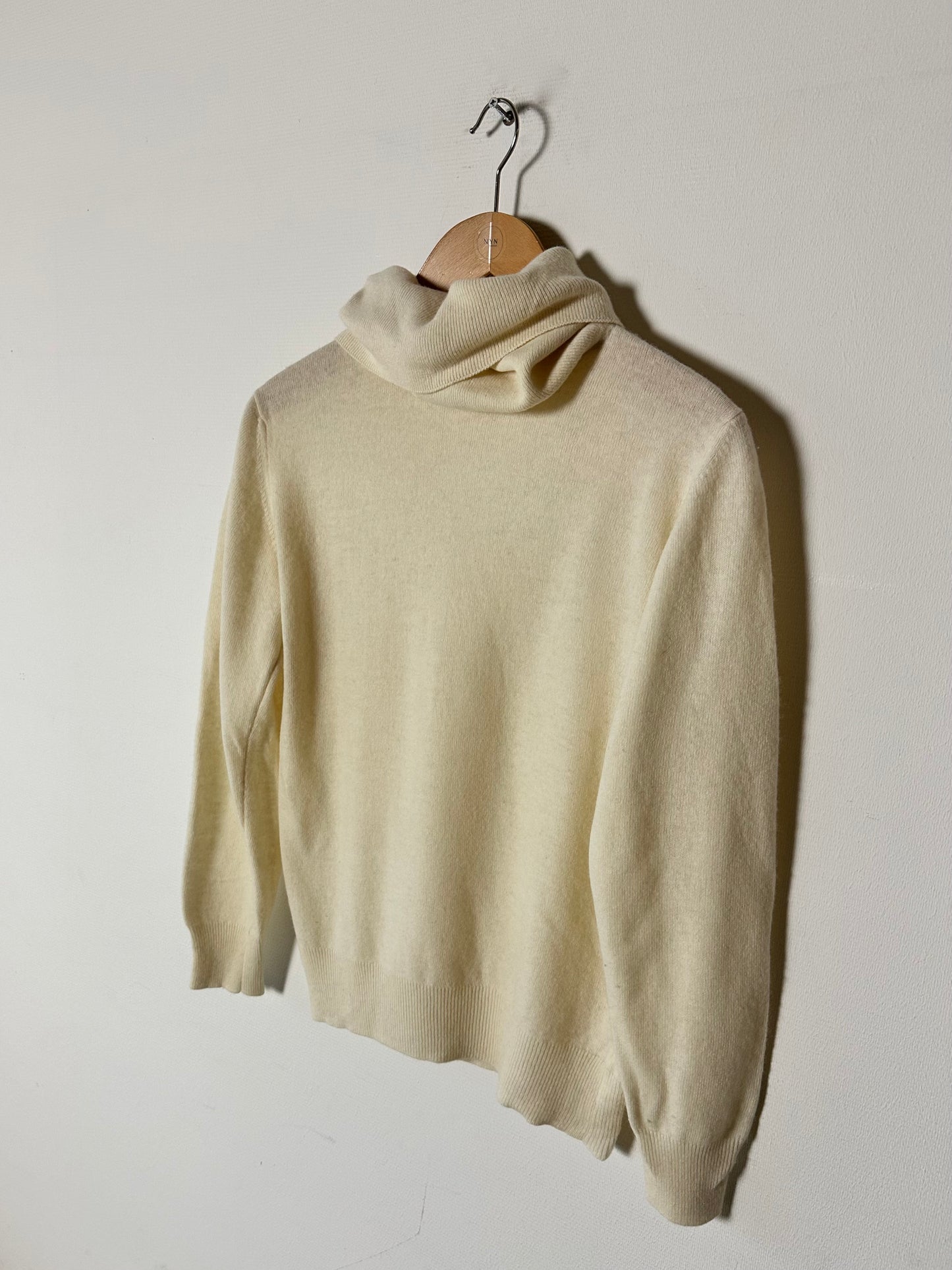 Turtleneck wool | Ivory