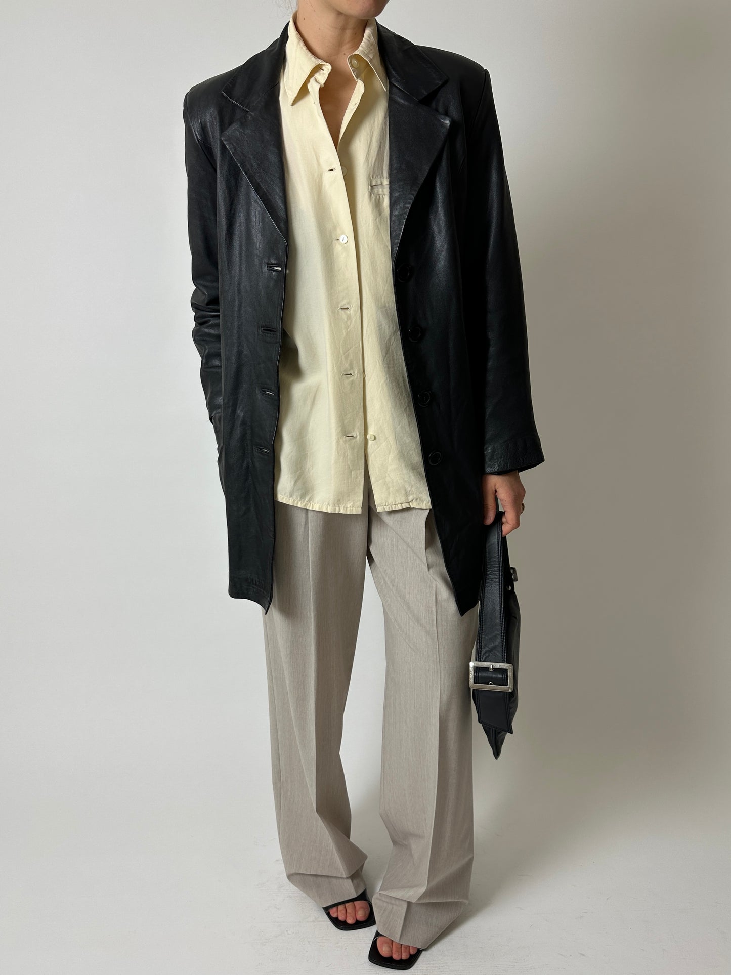 Silk relaxed shirt | Butter