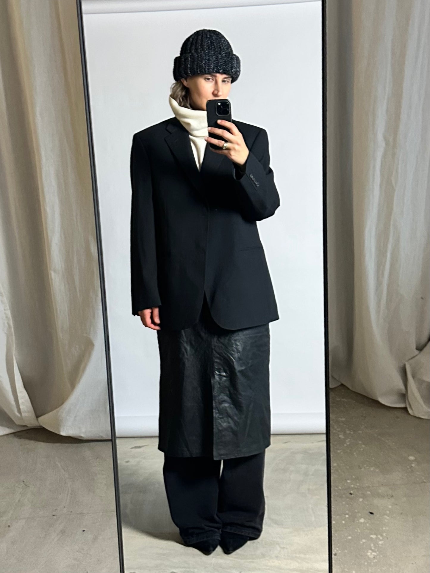 Turtleneck wool | Ivory