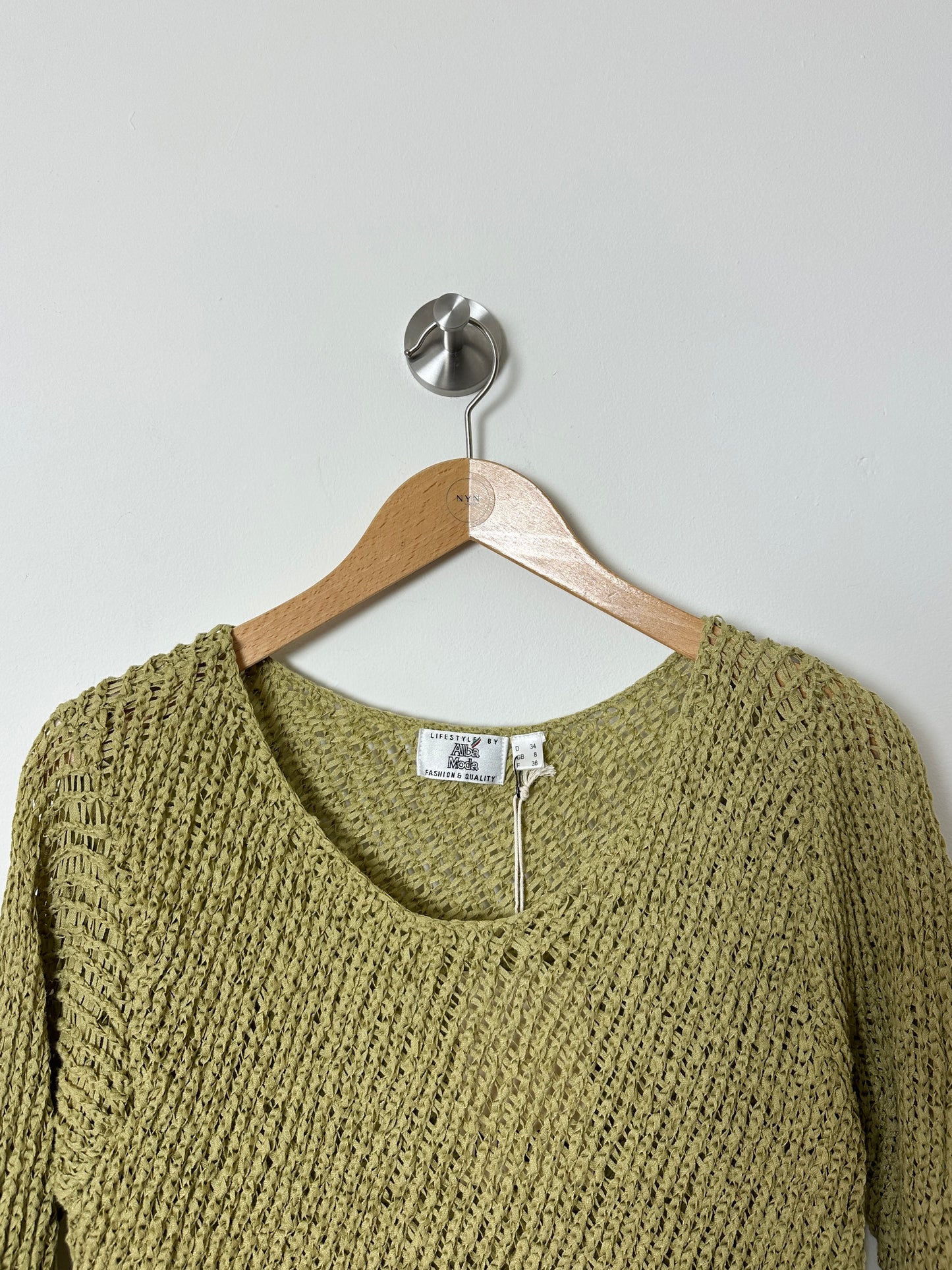 Knitted sweater | Pistachio