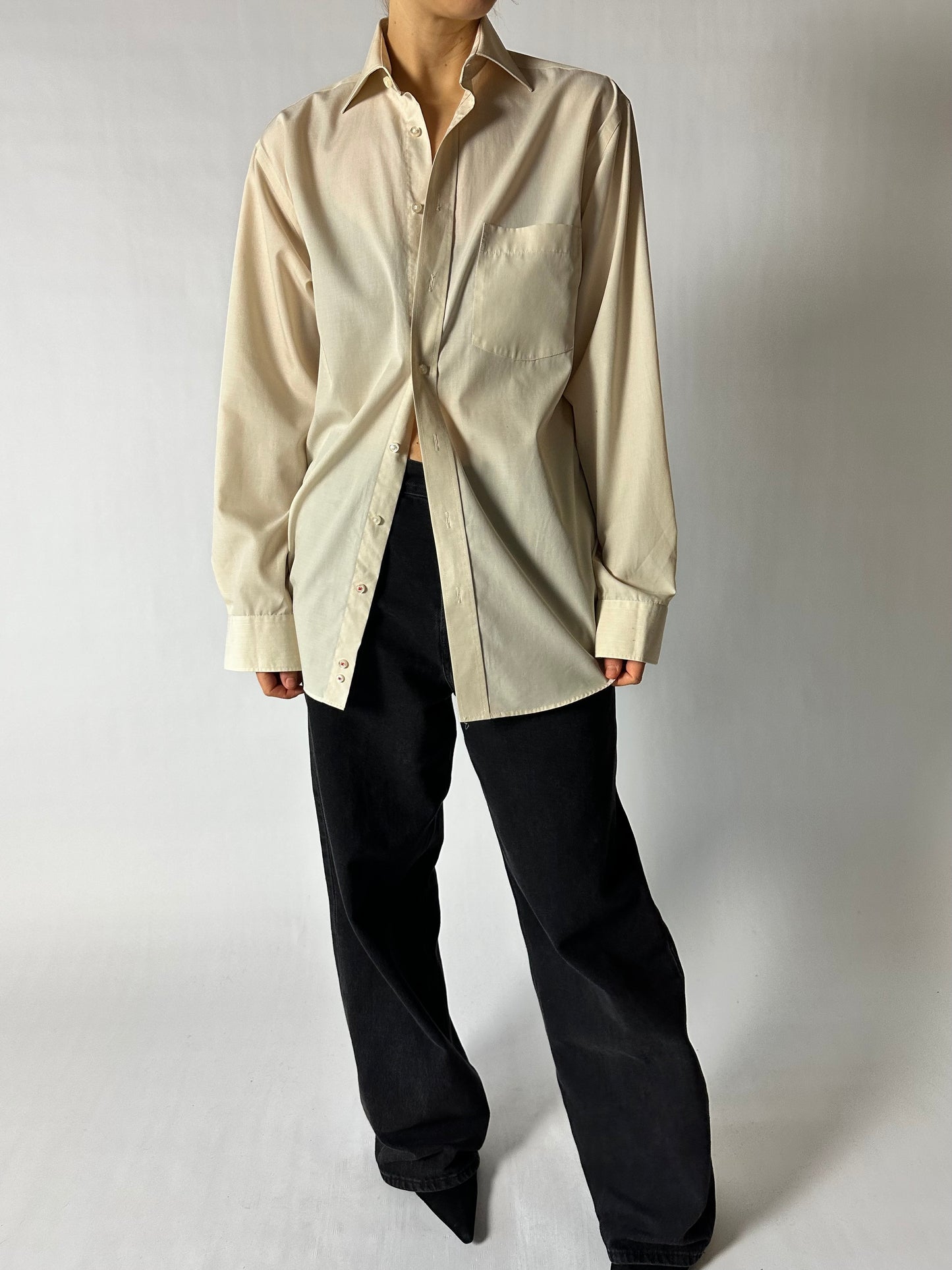 Cotton shirt | Ecru