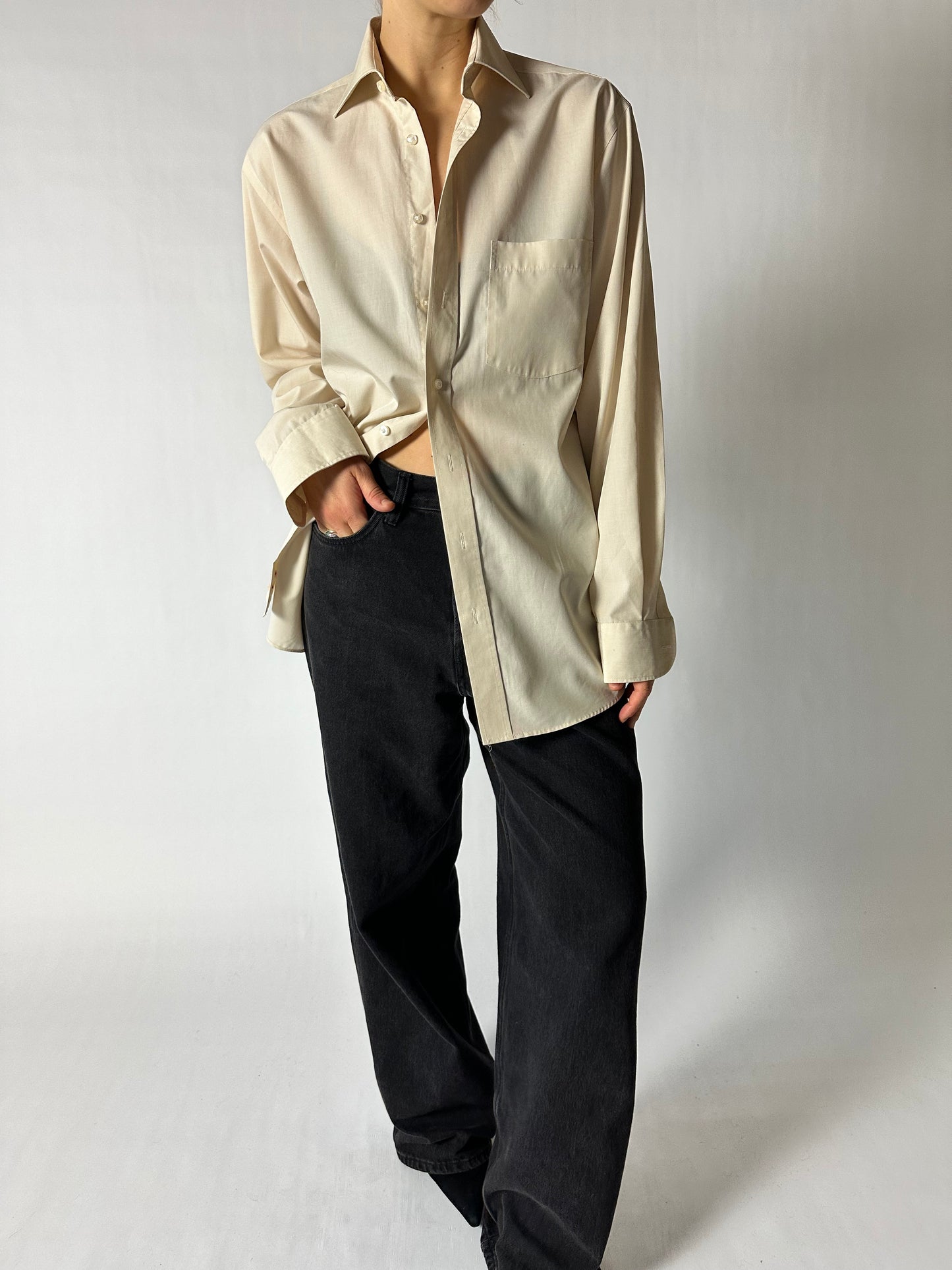 Cotton shirt | Ecru