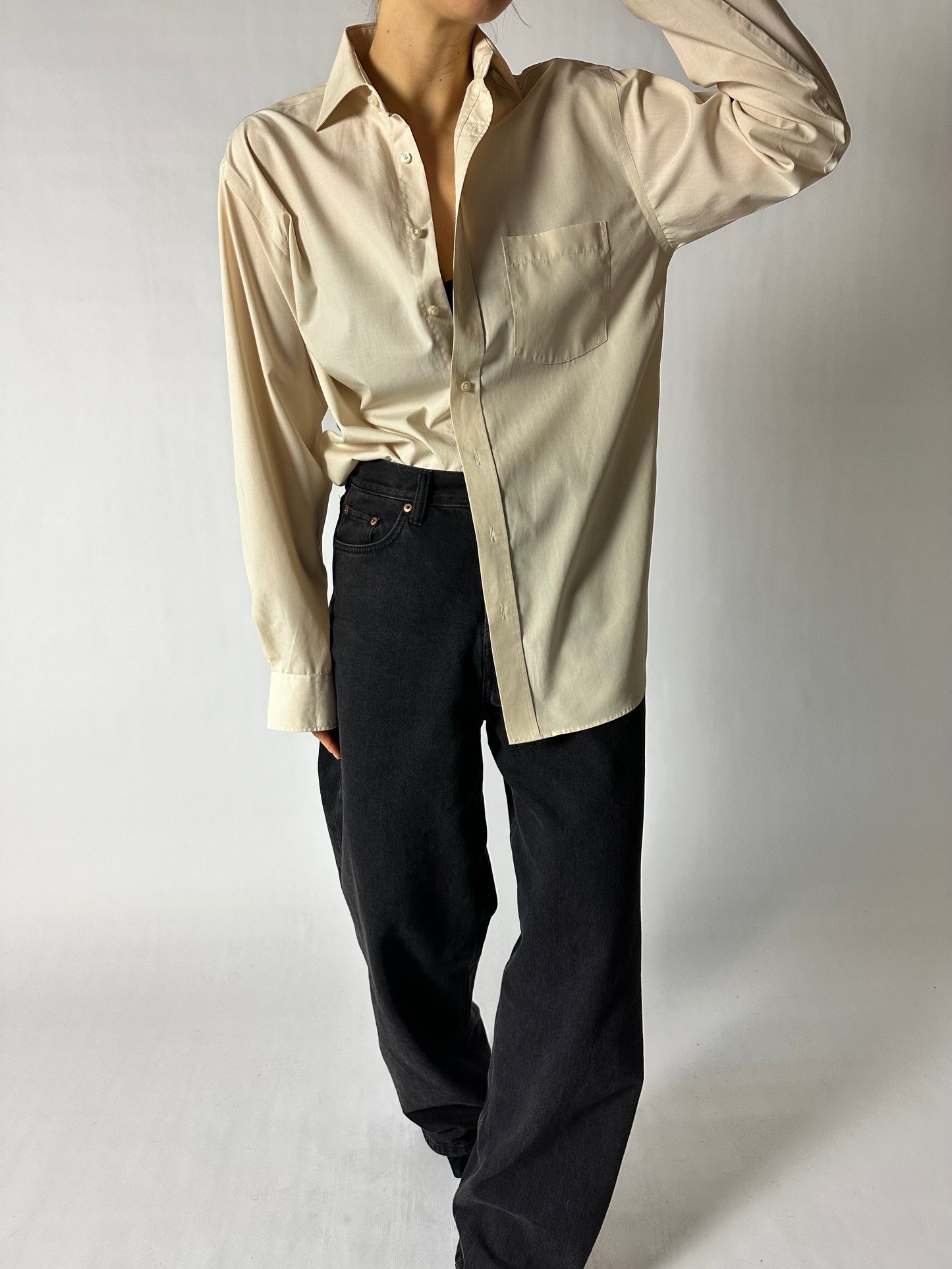 Cotton shirt | Ecru