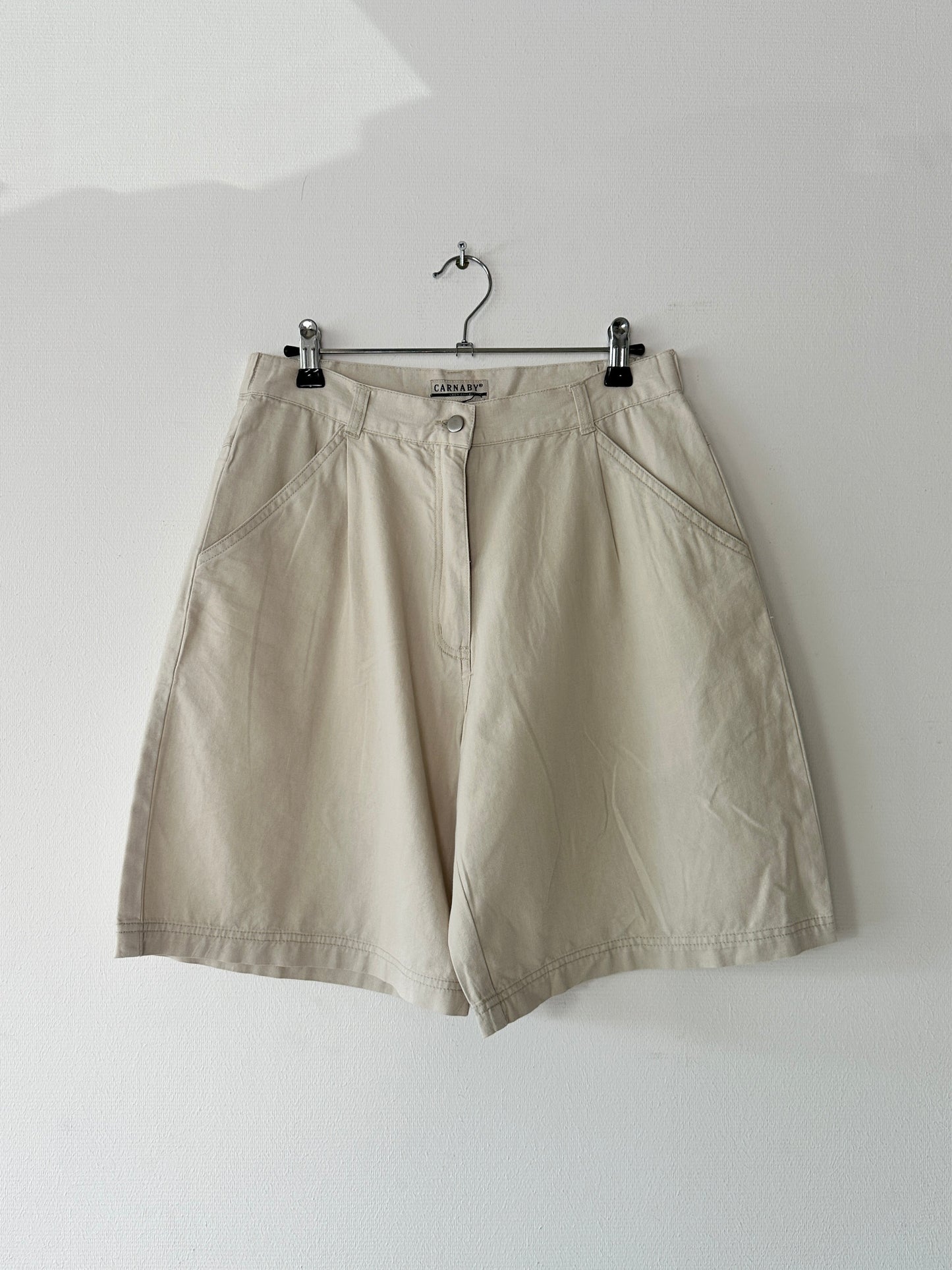 Cotton shorts | Soft ecru