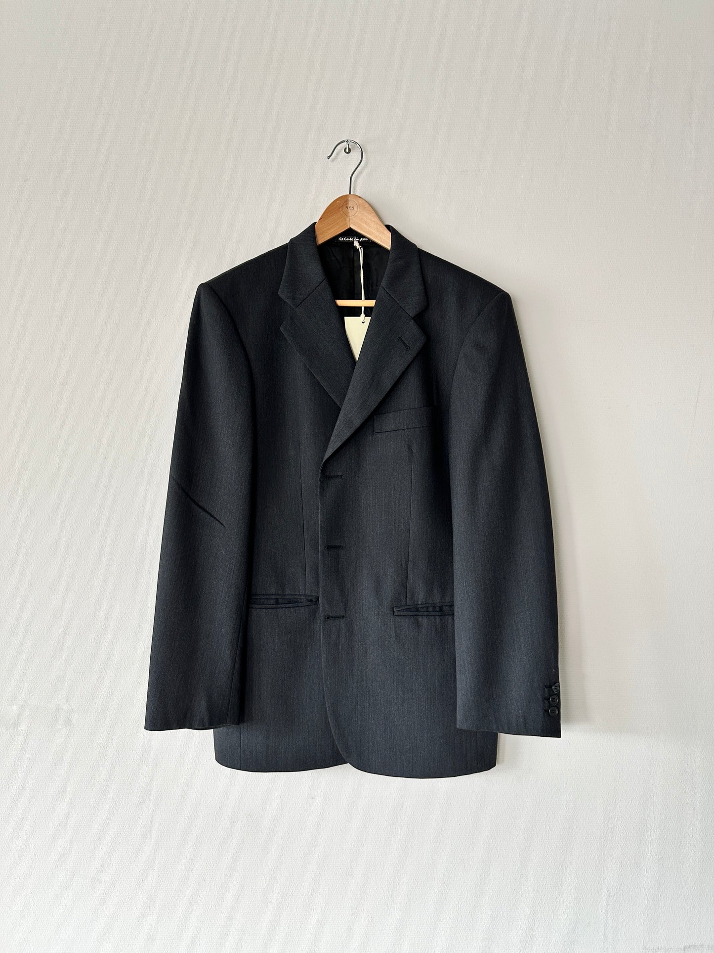 Oversized blazer | Dark grey