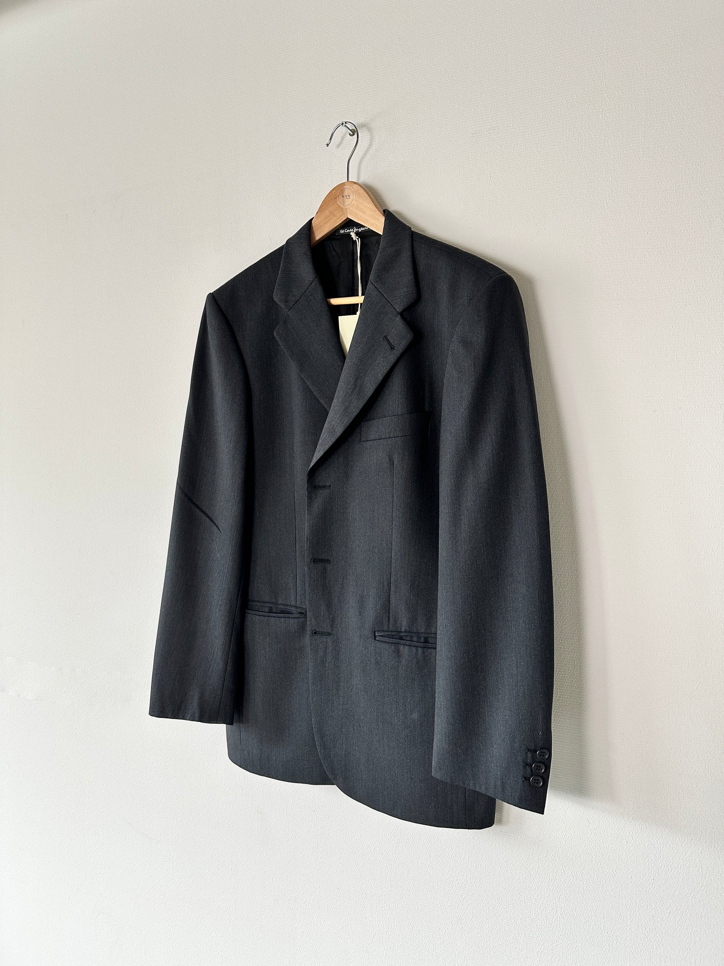 Oversized blazer | Dark grey