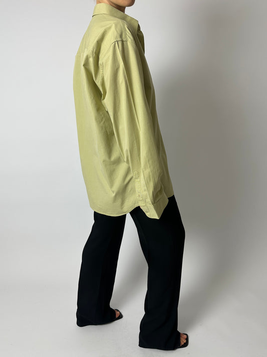Classic cotton shirt | Soft Olive