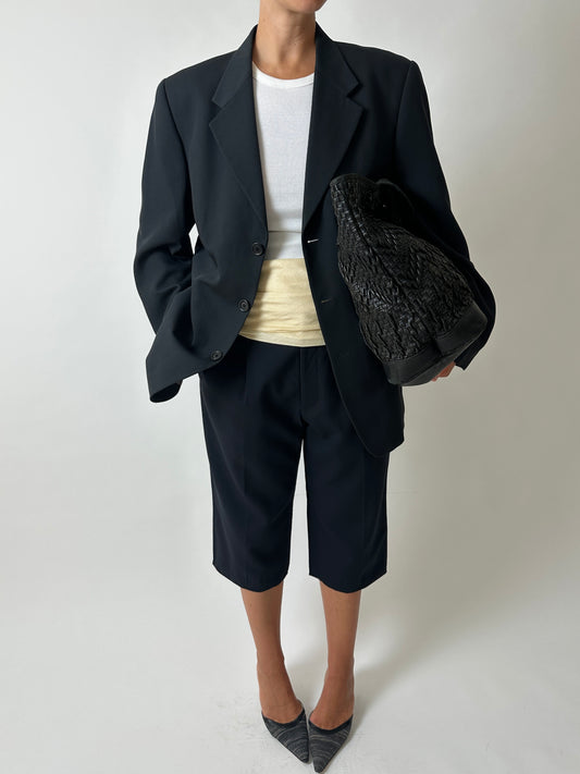 Relaxed fit blazer | Black