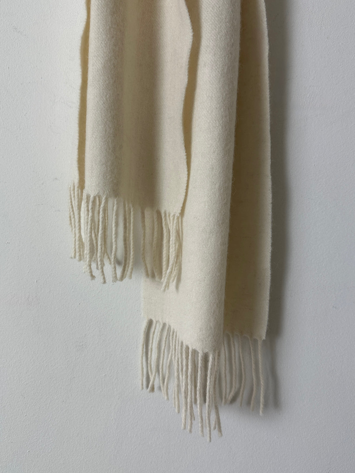 Wool scarf | Off-white