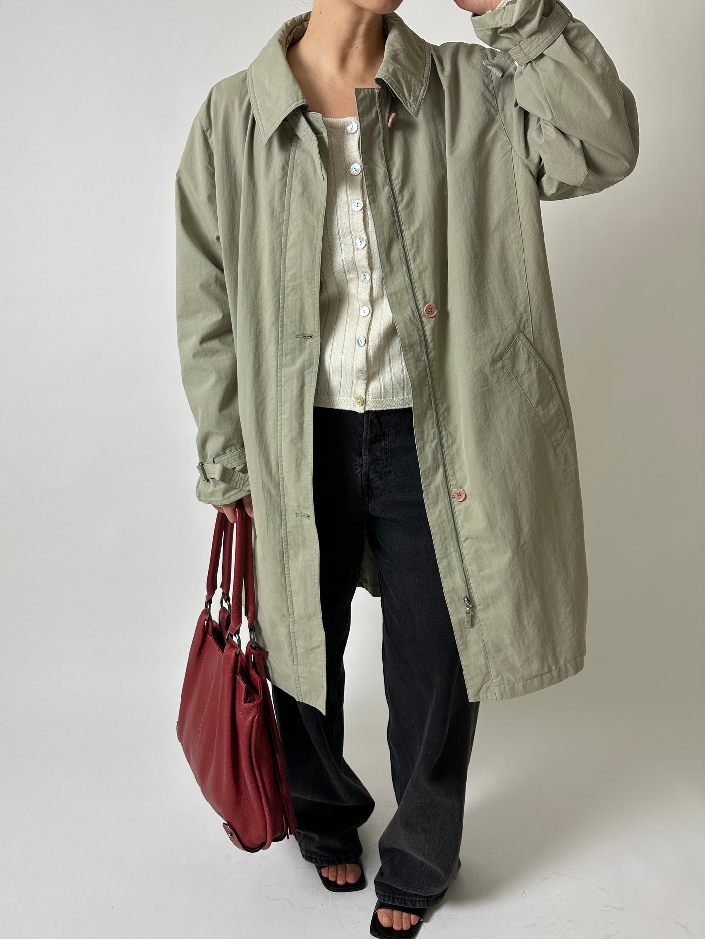 Mac coat | Soft green