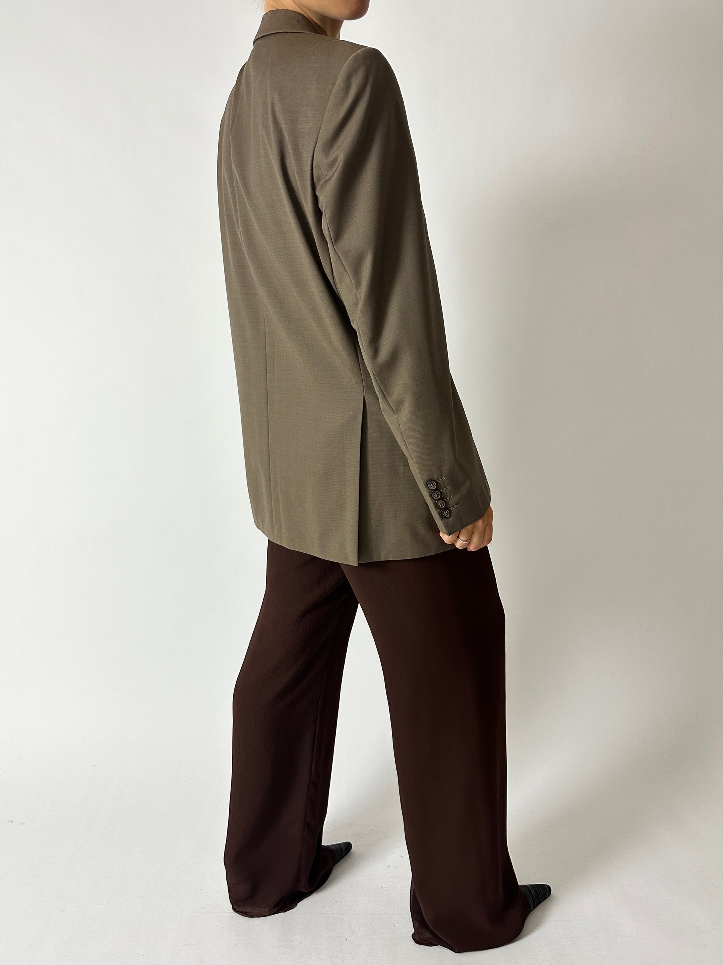 Relaxed blazer | Soft Brown