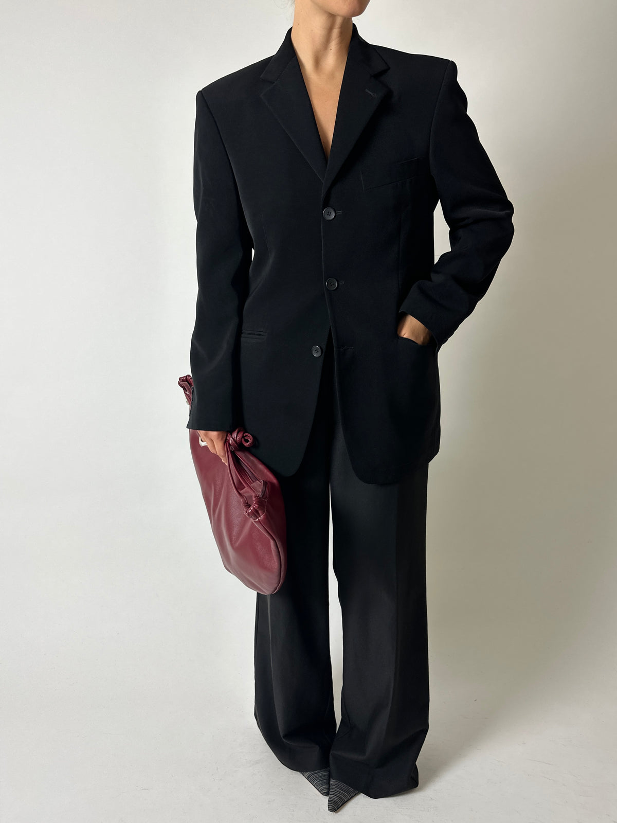 Tailored blazer | Black